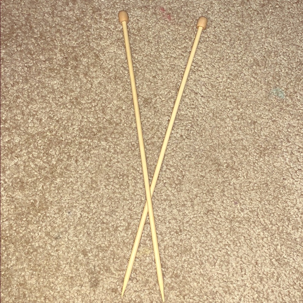 Wooden Yarn needles